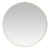 Round Brass Mirror