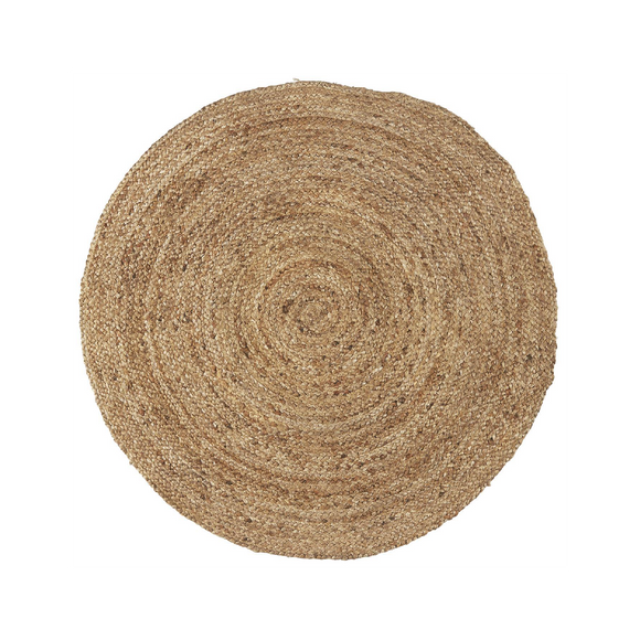 Round Jute Rug 90cm