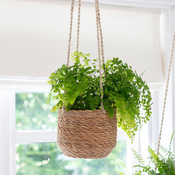 Seagrass Hanging Planter
