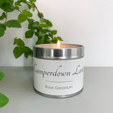 Camperdown Lane Rose Geranium Candle