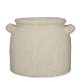 White Pot with Handles