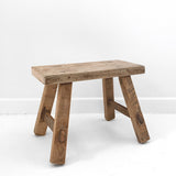 Recycled Teak Milking Stool