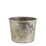 Antiqued Silver Votive