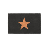 Charcoal Star Doormat - Large