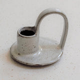 Handmade Ceramic Candle Holder in Tawny
