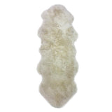 Oyster midi sheepskin rug, alternate view
