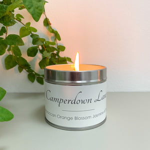 Camperdown Lane Moroccan Orange Blossom, Jasmine and Basil Candle