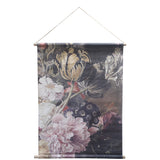 Floral Canvas Wallhanging - Large