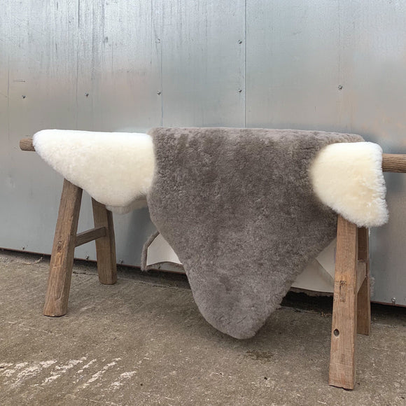 Shearling Sheepie in Ivory