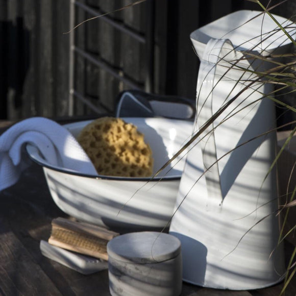Enamel Washstand Bowl