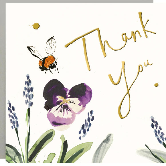 Bee Thank You Card