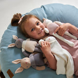 Taupe Bunny Knitted Toy