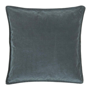 Velvet Cushion in Historical Blue