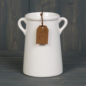 White Ceramic Vase