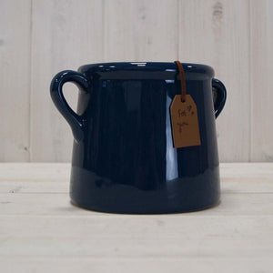 Blue Ceramic Pot 10cm