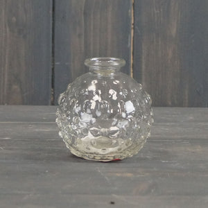 Round Glass Bottle Dotty