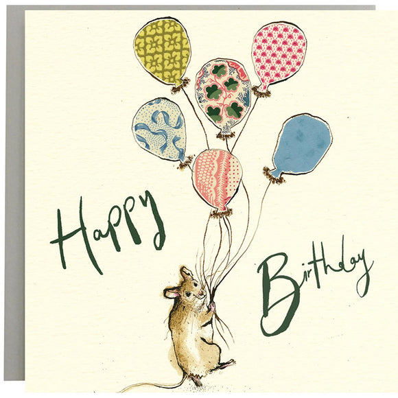 Happy Birthday Mouse - Card