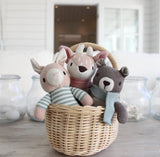 Finbar Hare Knitted Toy