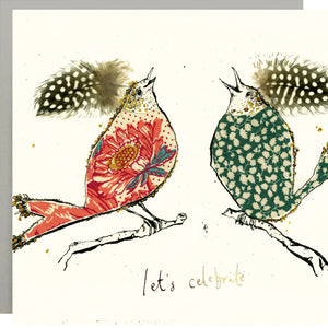 Let's Celebrate Birds Card