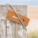 Rusty Arrow Sign