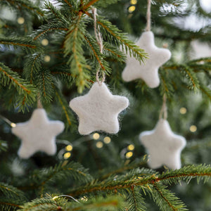 Felt Star Tree Decoration