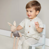 Taupe Bunny Knitted Toy