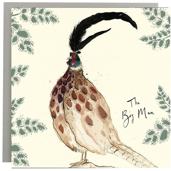 The Big Man Greetings Card