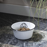 Mini Enamel Dog Bowl