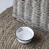 Mini Enamel Dog Bowl