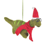 Handmade Felt Dinosaur Decoration