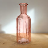 Glass Bottle -Rose Pink