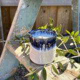 Aromatherapy Garden Candle - Blue Ombre