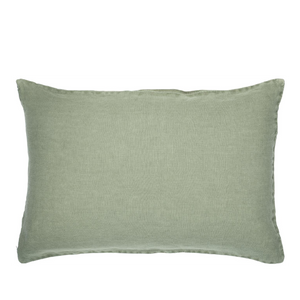 Rectangle Linen Cushion in Olive