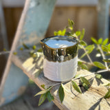 Aromatherapy Garden Candle - Green Ombre