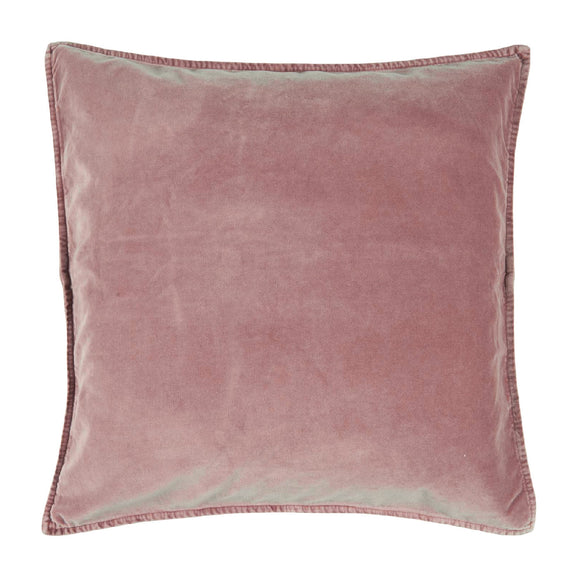 Velvet Cushion in Rose Pink