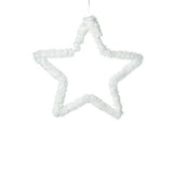 White Fluffy Star Small