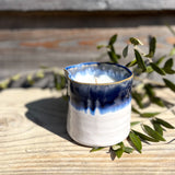 Aromatherapy Garden Candle - Blue Ombre