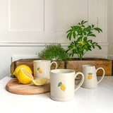Mini Ceramic Jug with Lemon