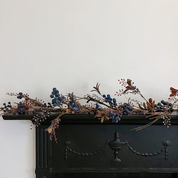 Blue and Russet Garland