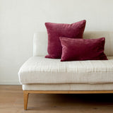 Velvet Cushion, Velvet Cushions, Rectangle Cushion, Filled Cushions, Luxury Cushions, Luxury Velvet Cushion, Velvet Cushions for Sale UK, pink cushions